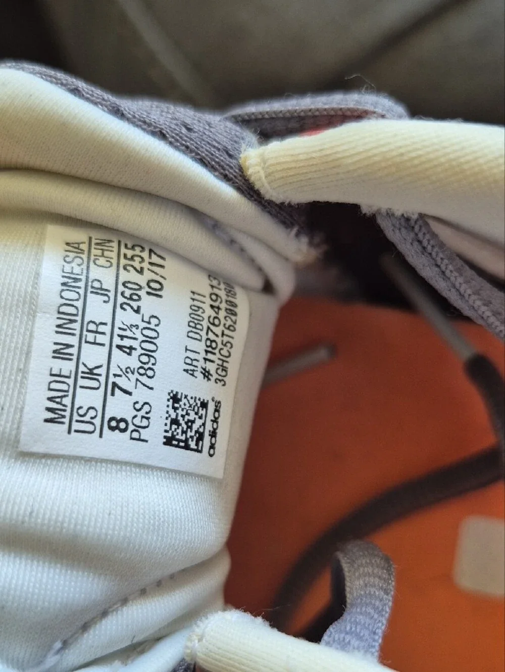 Women's Gray and Coral Athletic Sneakers - Lightweight Support
